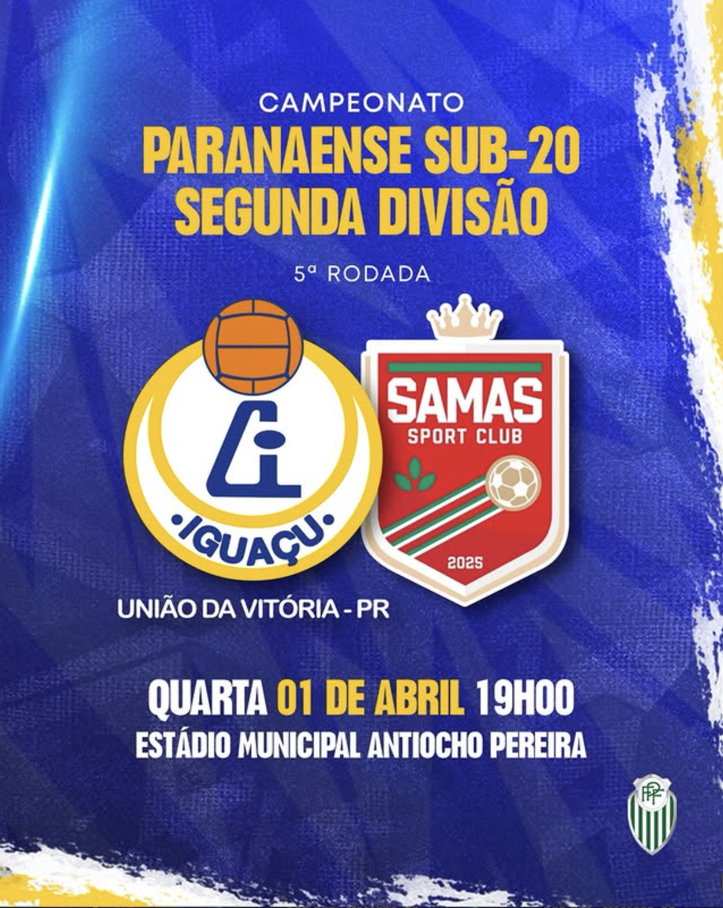 Iguaçu Sub-20 joga em casa e convoca torcida para duelo no Paranaense
