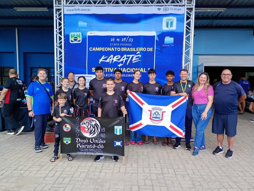 União de Karatê representa a região e conquista cinco medalhas em classificatória do Brasileiro