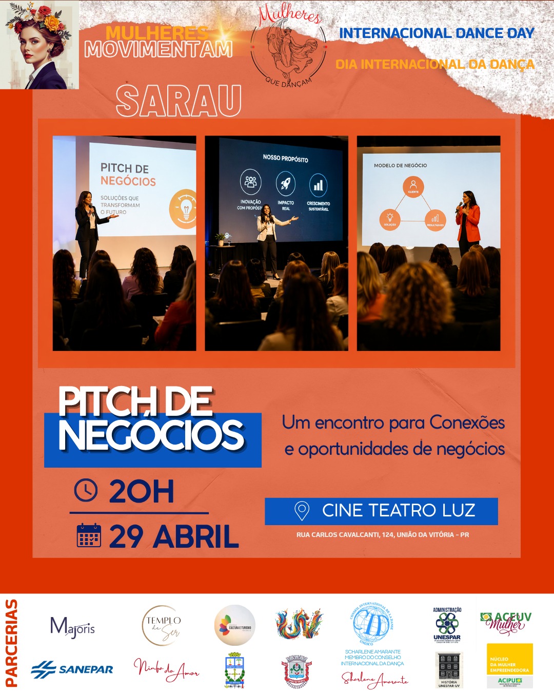 União da Vitória recebe sarau com pitch de negócios voltado a mulheres empreendedoras