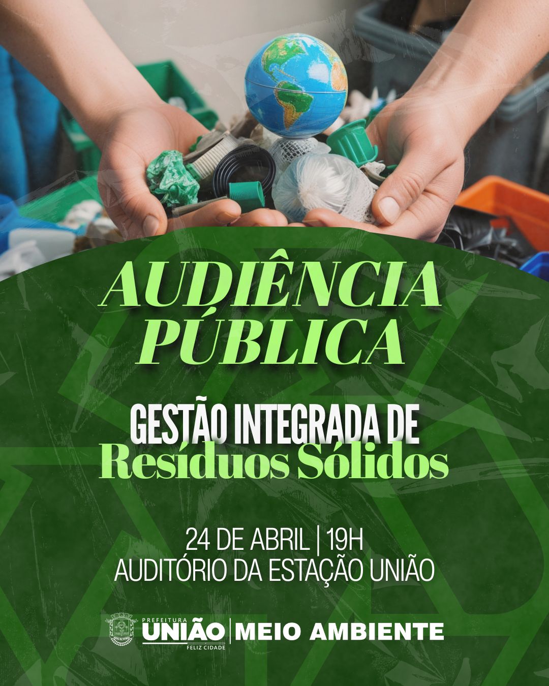 União da Vitória realiza audiência pública sobre gestão de resíduos sólidos nessa sexta-feira(24)