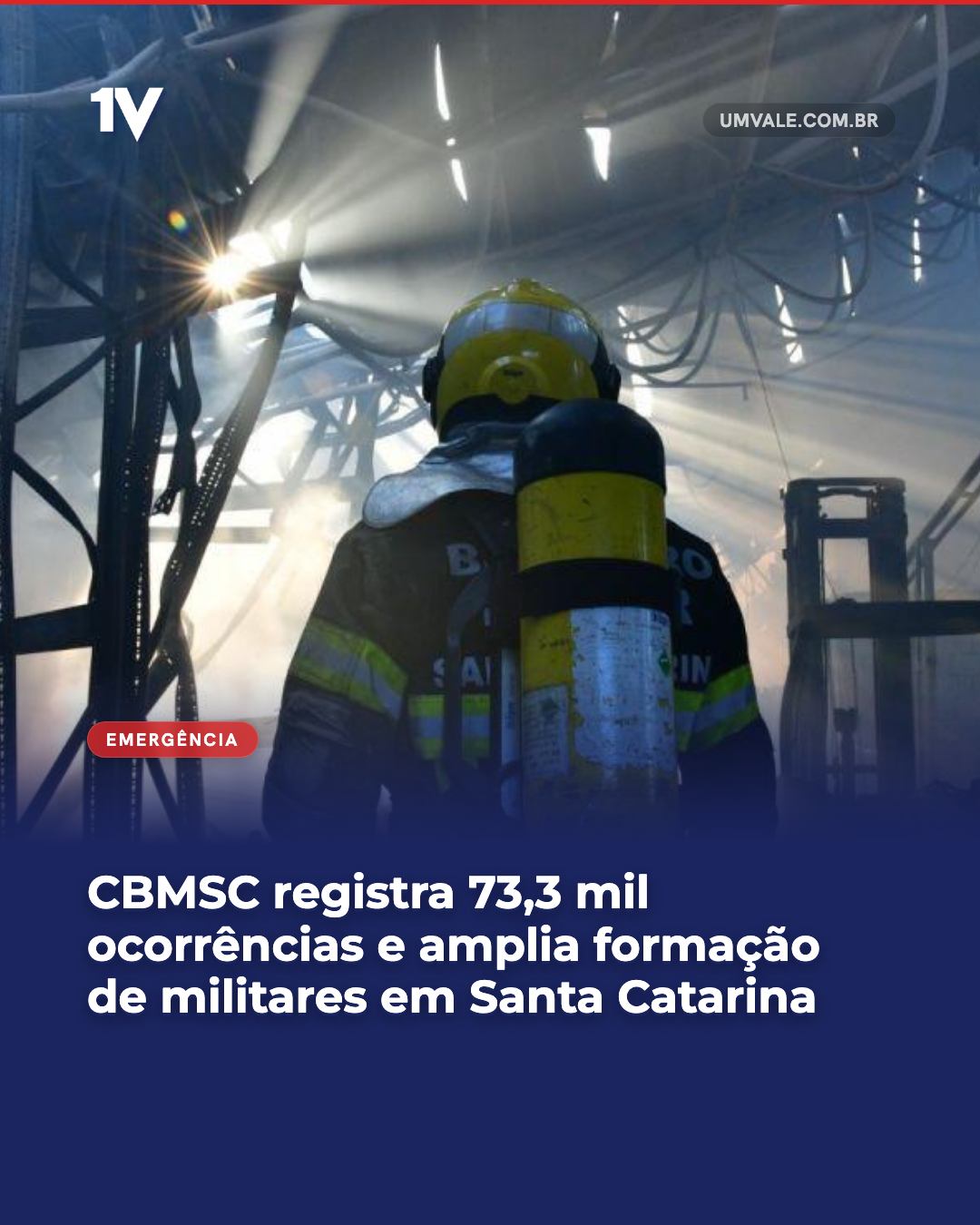 CBMSC registra 73,3 mil ocorrências e amplia formação de militares em Santa Catarina