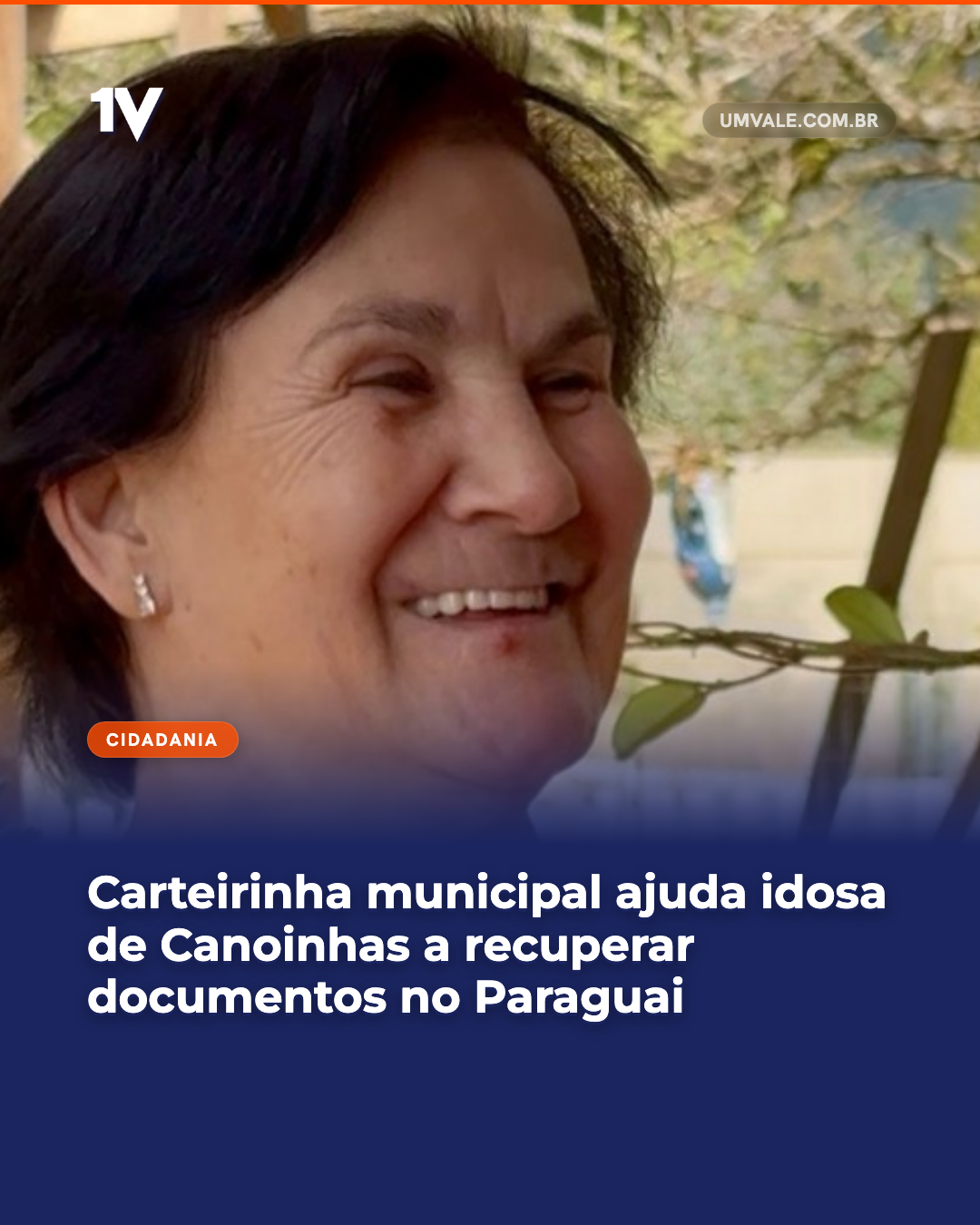 Carteirinha municipal ajuda idosa de Canoinhas a recuperar documentos no Paraguai