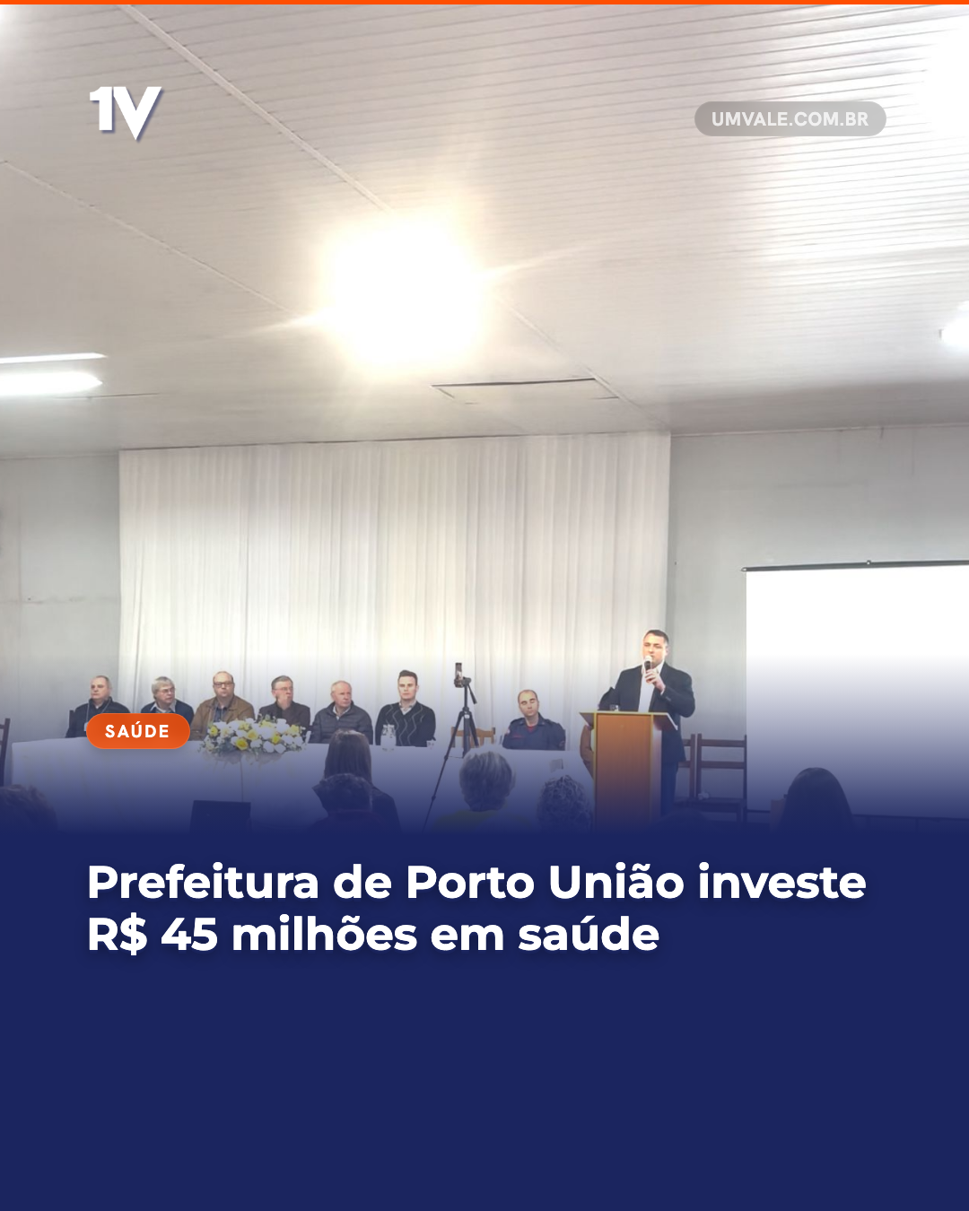 Prefeitura de Porto União investe R$ 45 milhões em saúde