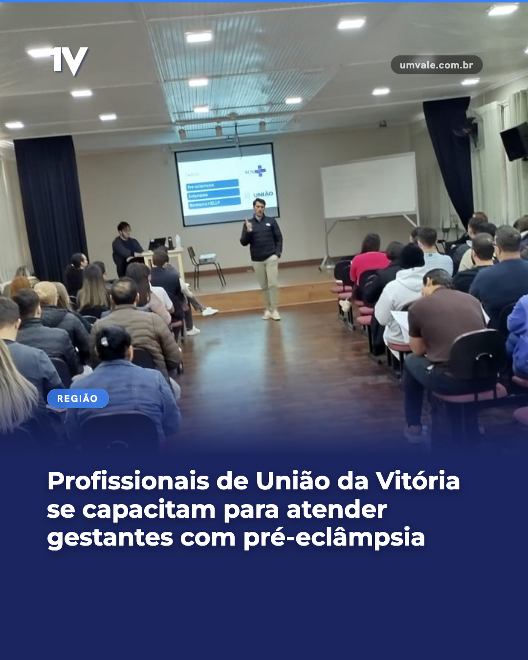 Profissionais de União da Vitória se capacitam para atender gestantes com pré-eclâmpsia