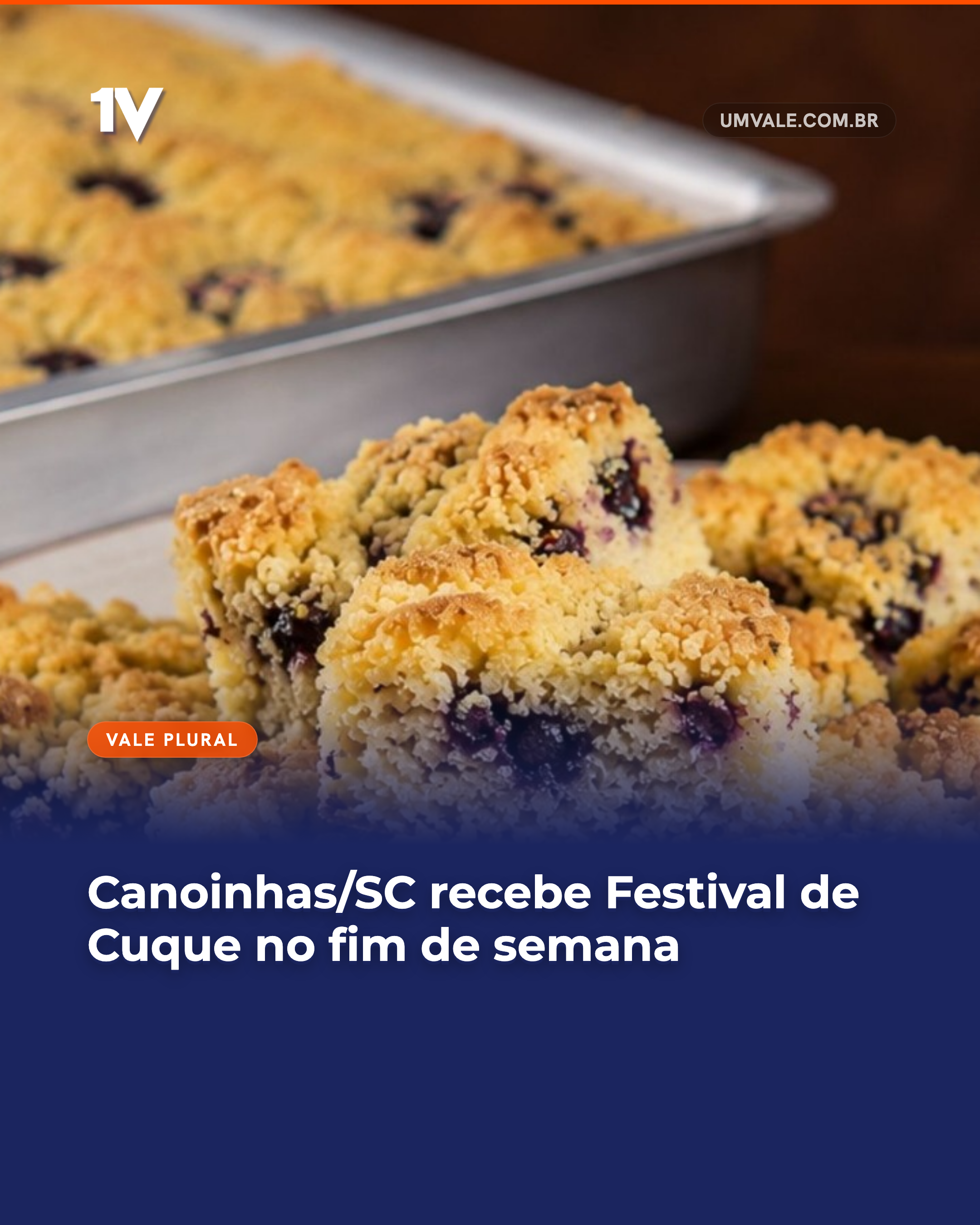 Canoinhas/SC recebe Festival de Cuque no fim de semana