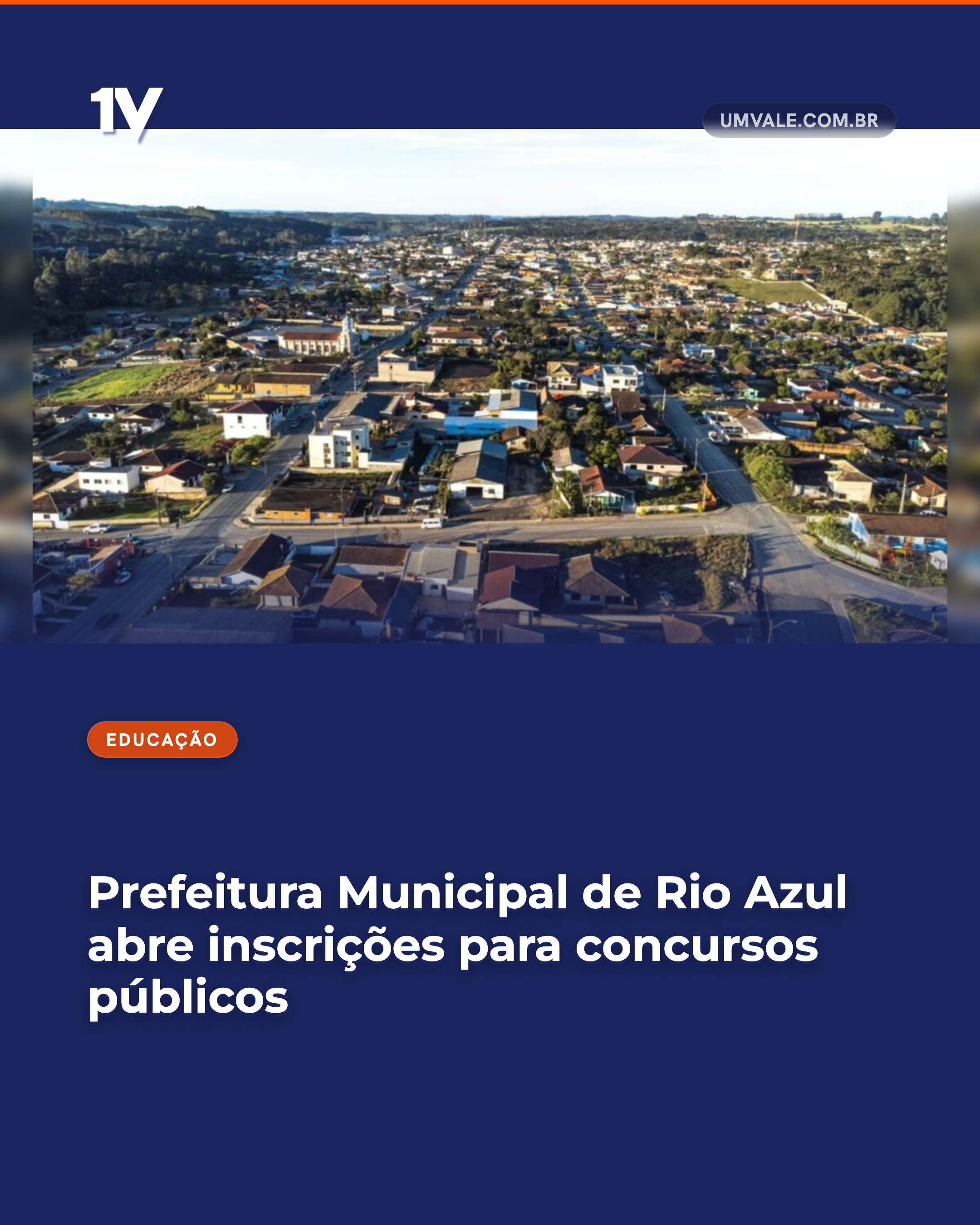 Prefeitura Municipal de Rio Azul abre inscrições para concursos públicos