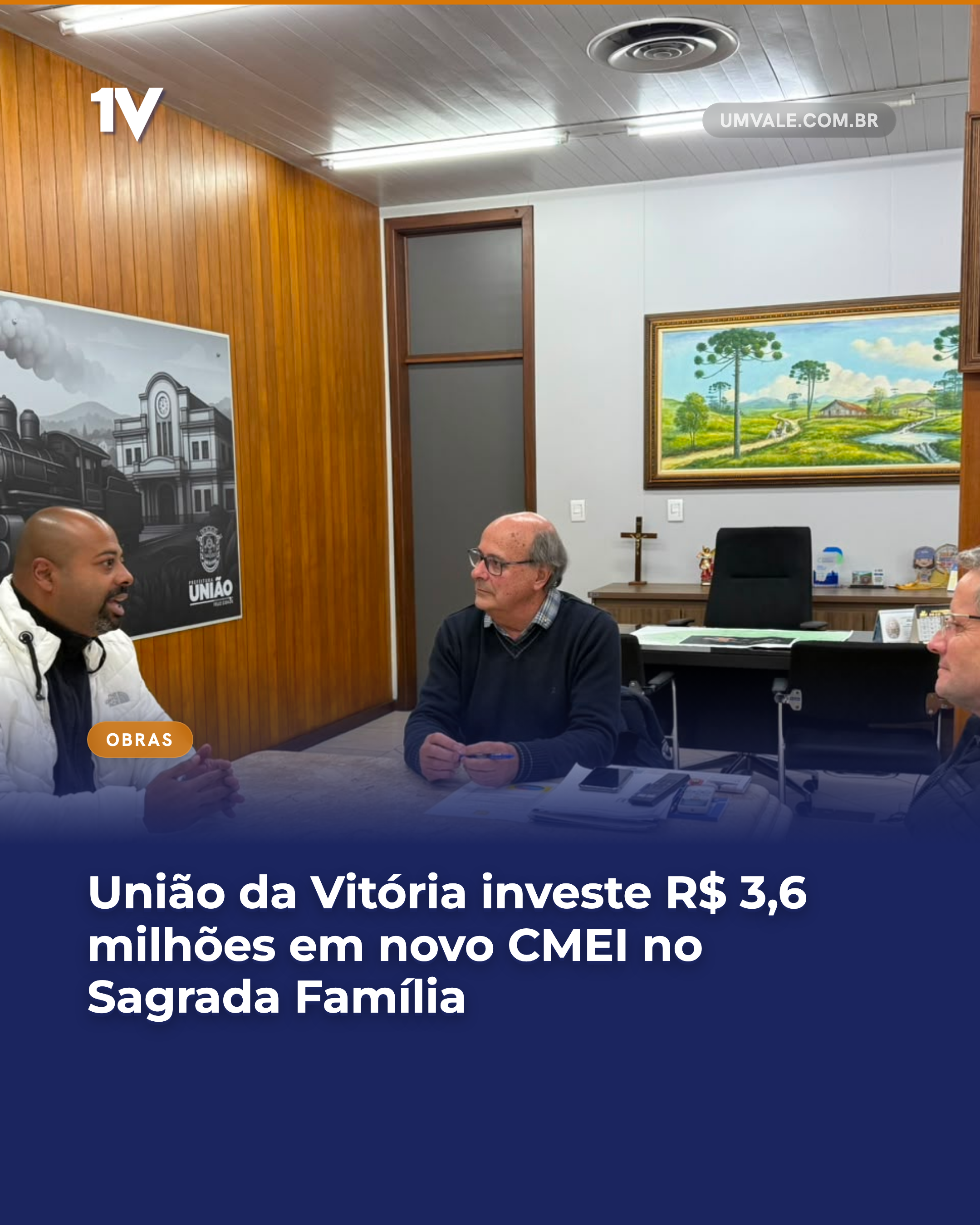 União da Vitória investe R$ 3,6 milhões em novo CMEI no Sagrada Família