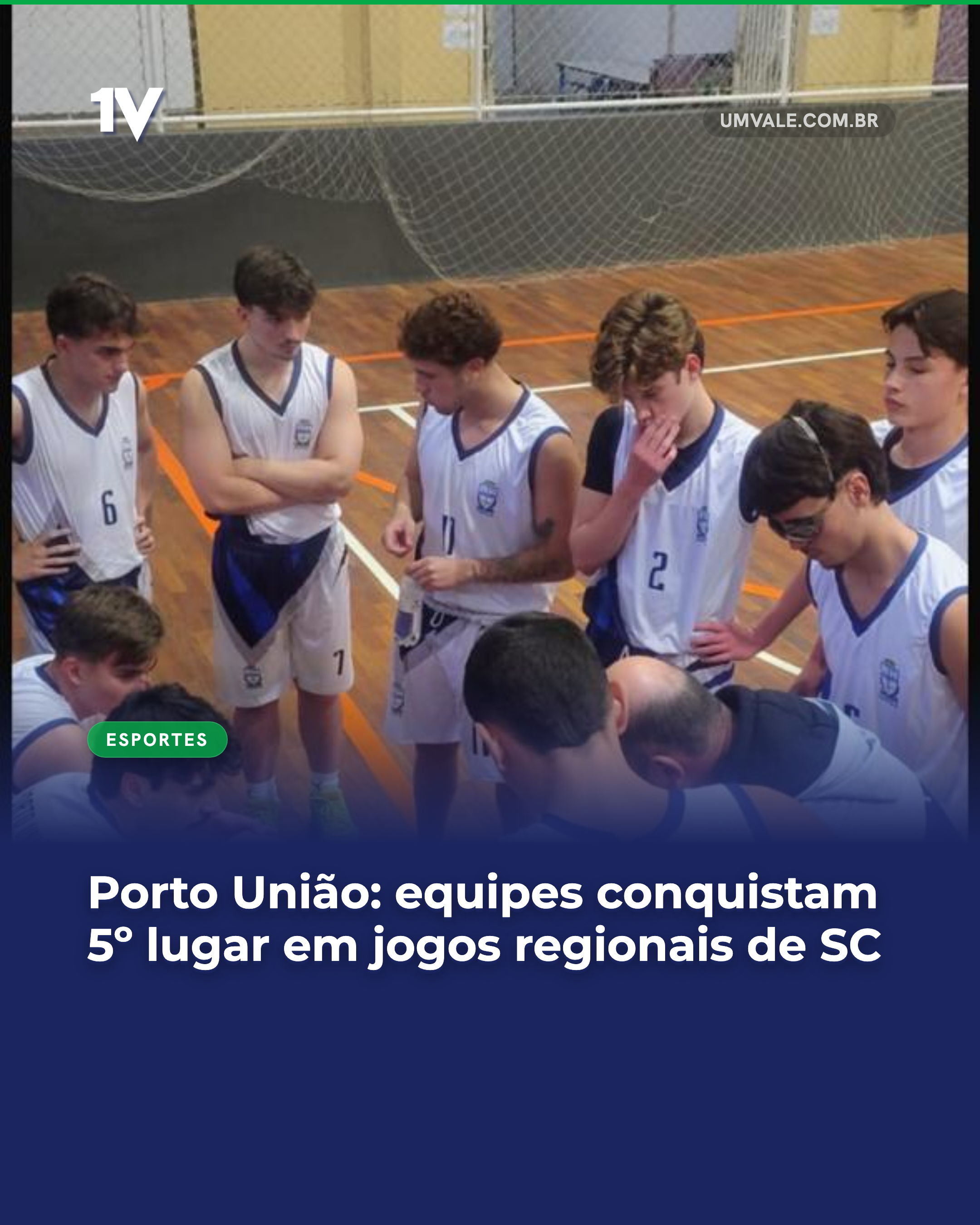 Porto União: equipes conquistam 5º lugar em jogos regionais de SC