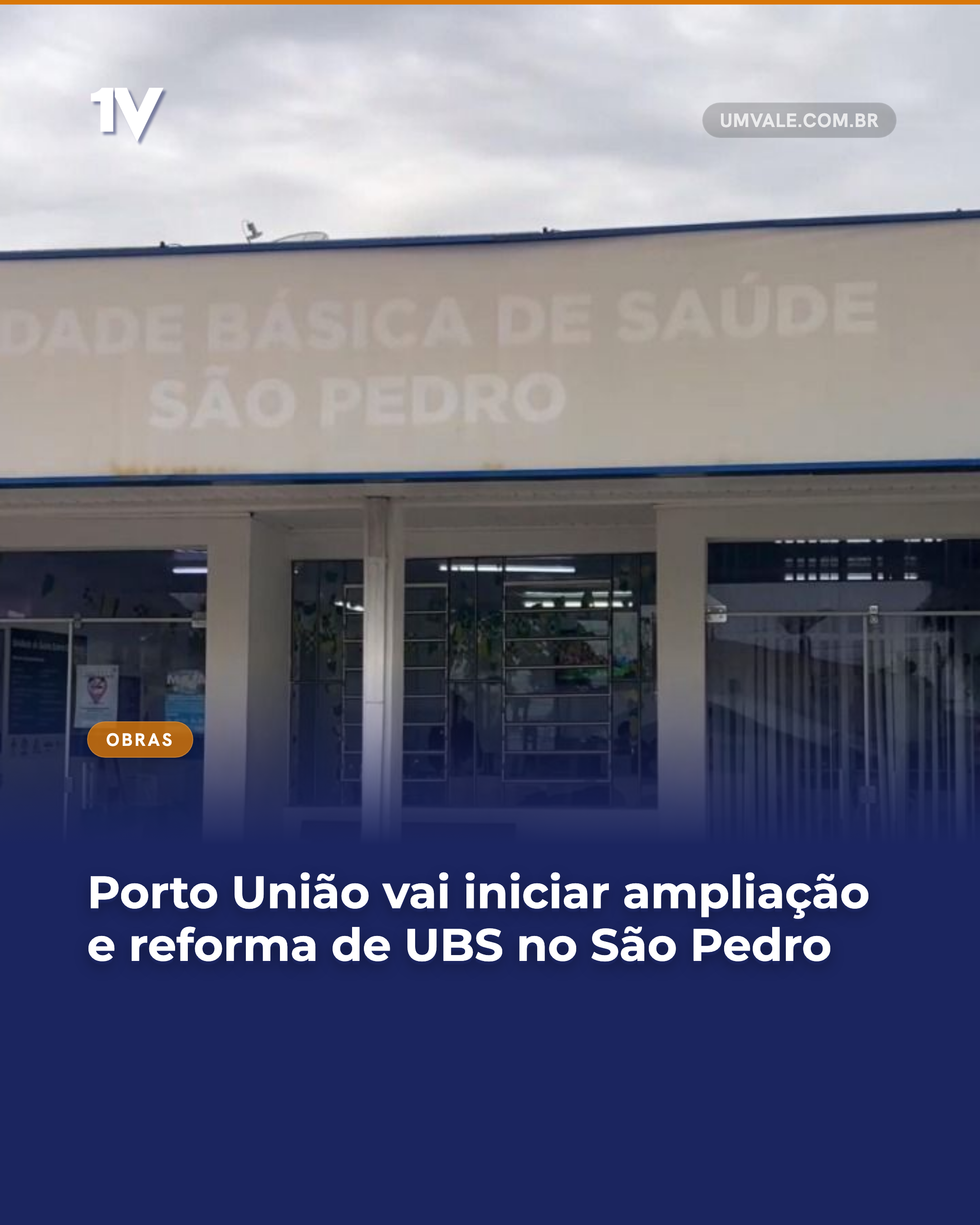Porto União vai iniciar ampliação e reforma de UBS no São Pedro