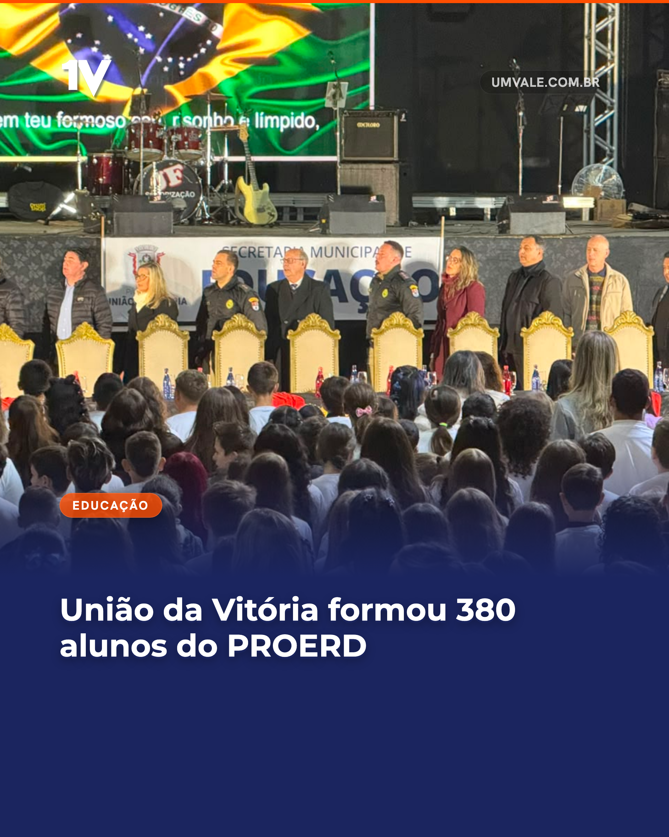 União da Vitória formou 380 alunos do PROERD