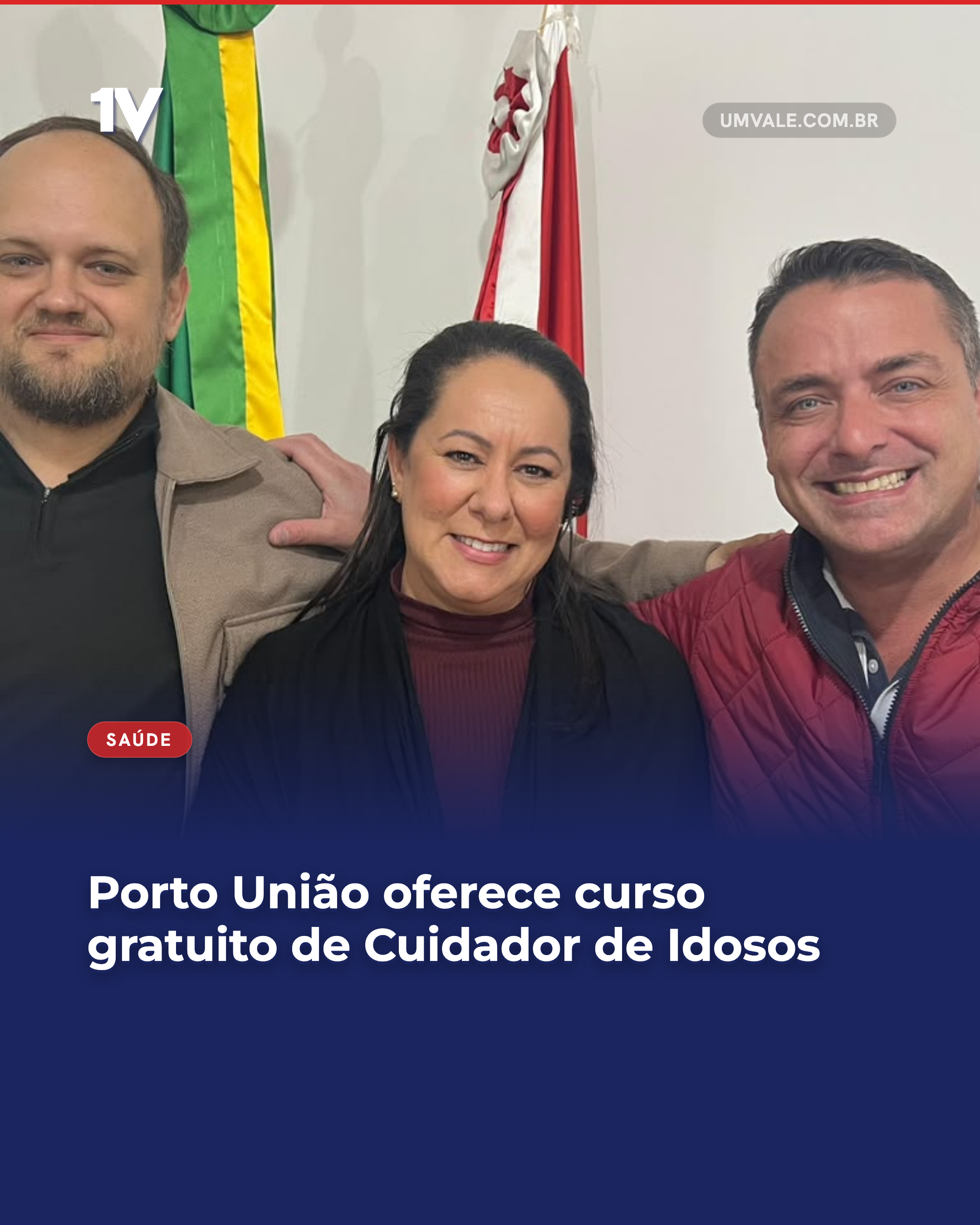 Porto União oferece curso gratuito de Cuidador de Idosos