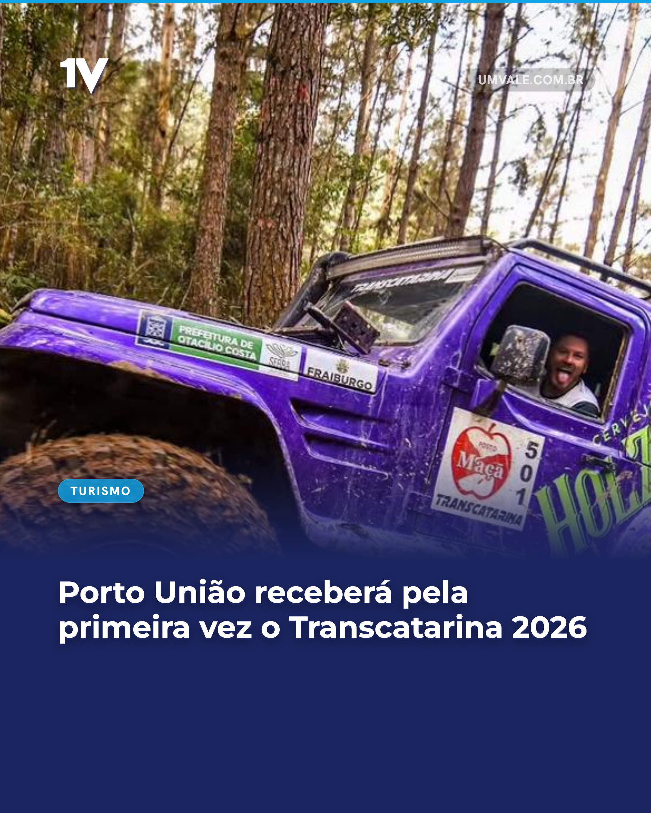 Porto União receberá pela primeira vez o Transcatarina 2026