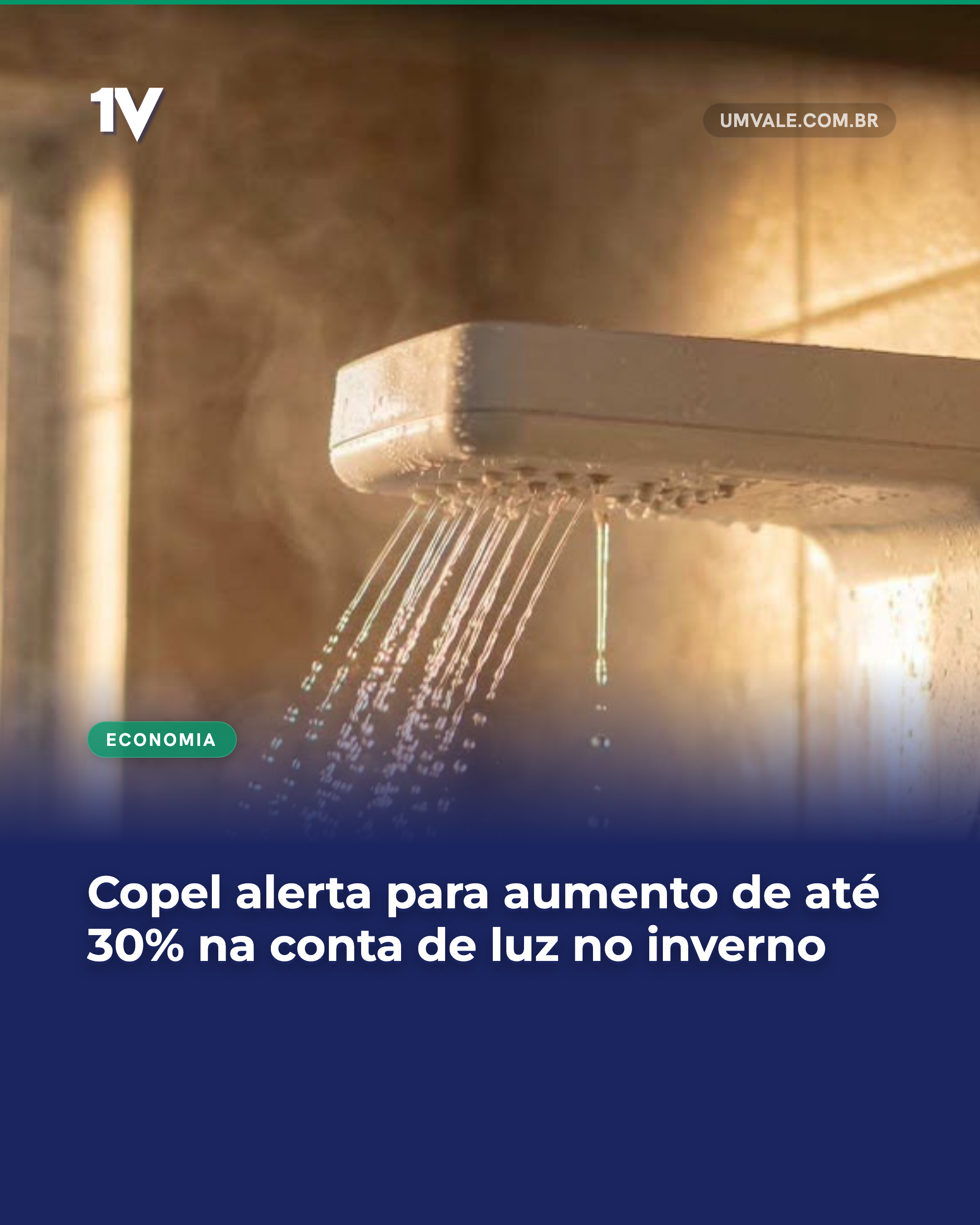 Copel alerta para aumento de até 30% na conta de luz no inverno