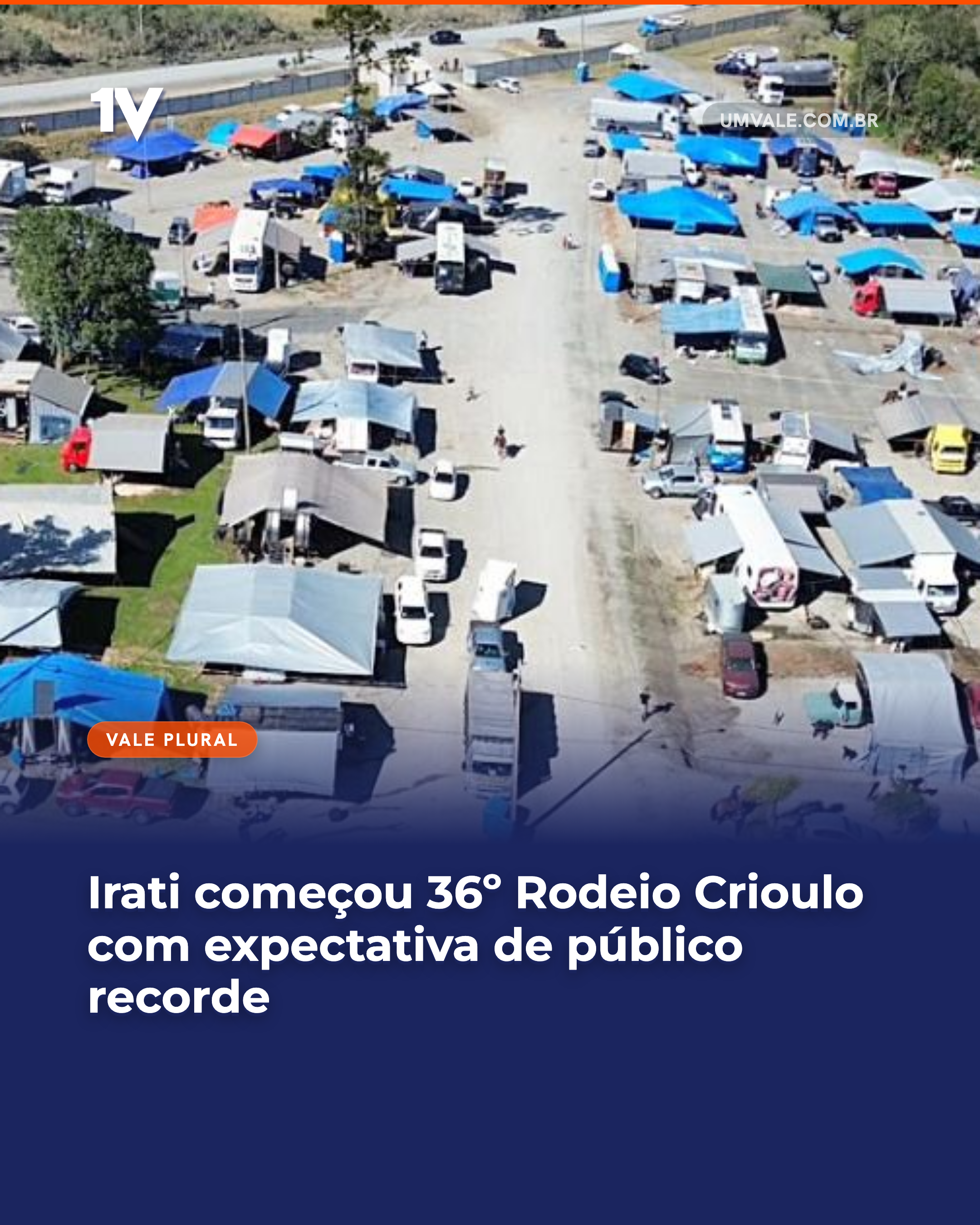 Irati começou 36º Rodeio Crioulo com expectativa de público recorde