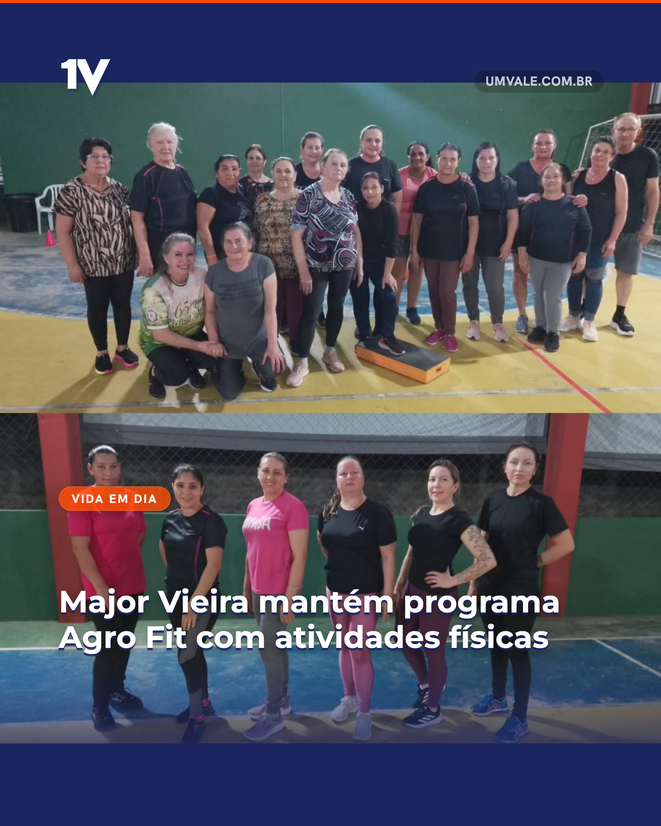 Major Vieira mantém programa Agro Fit com atividades físicas