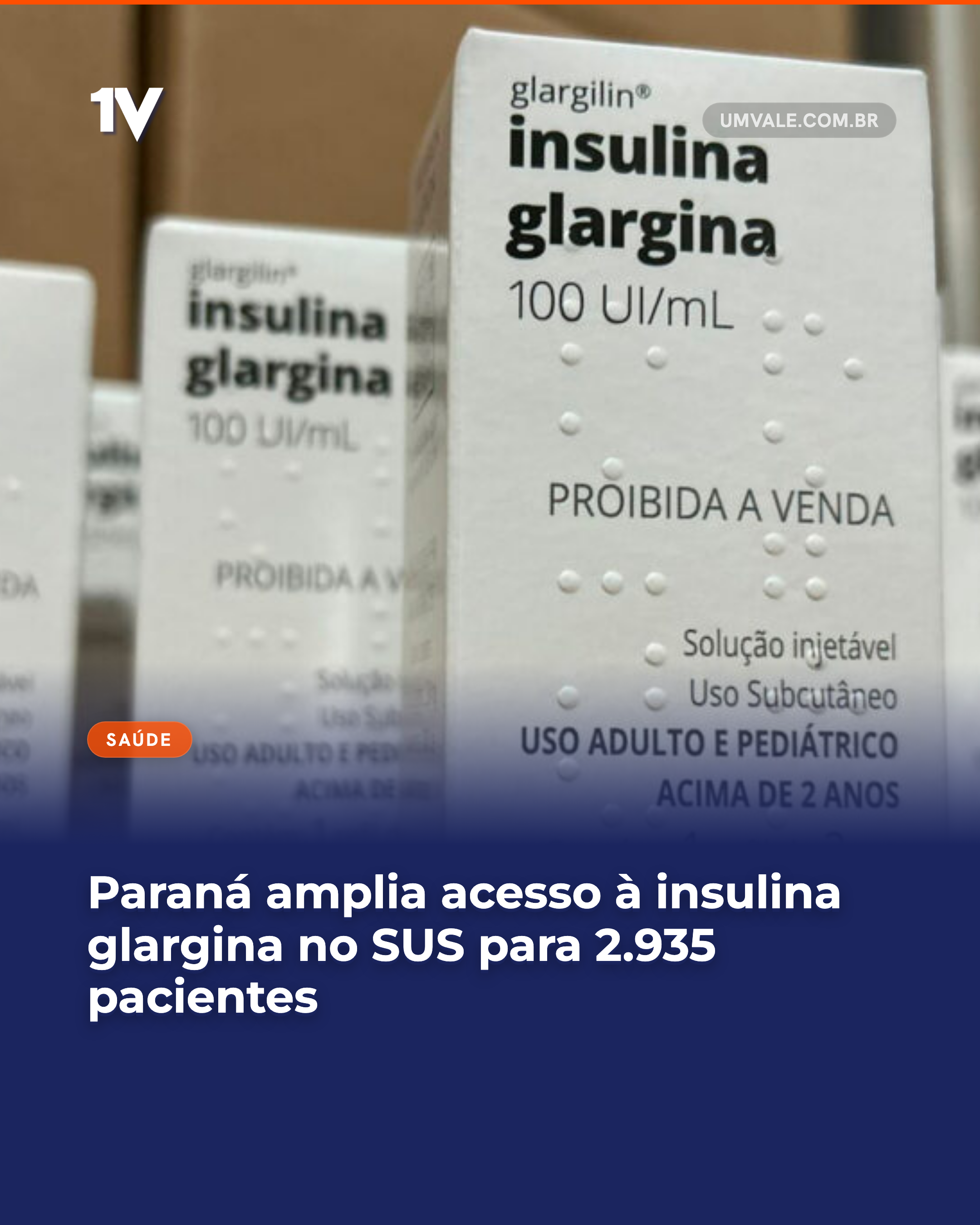 Paraná amplia acesso à insulina glargina no SUS para 2.935 pacientes