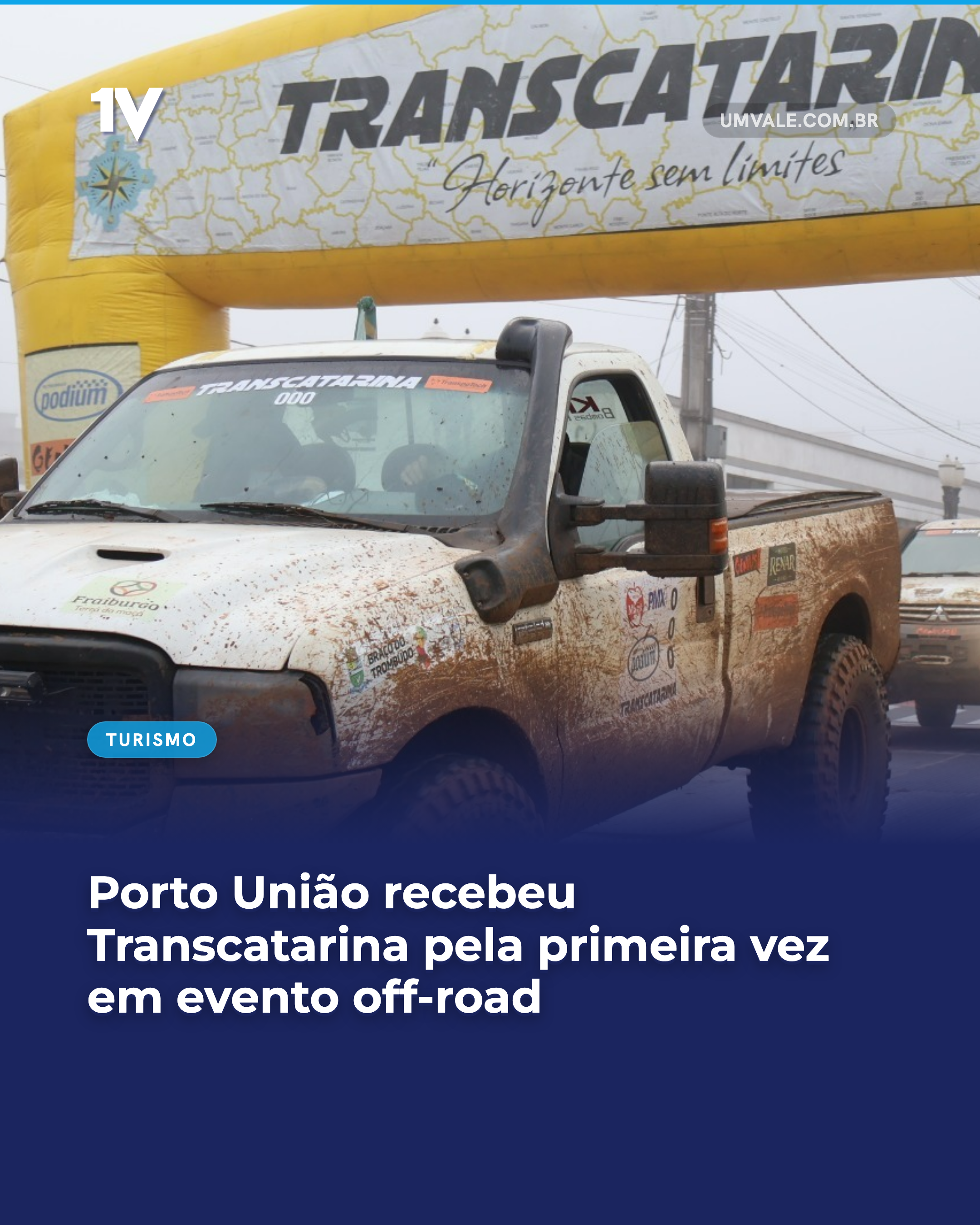 Porto União recebeu Transcatarina pela primeira vez em evento off-road
