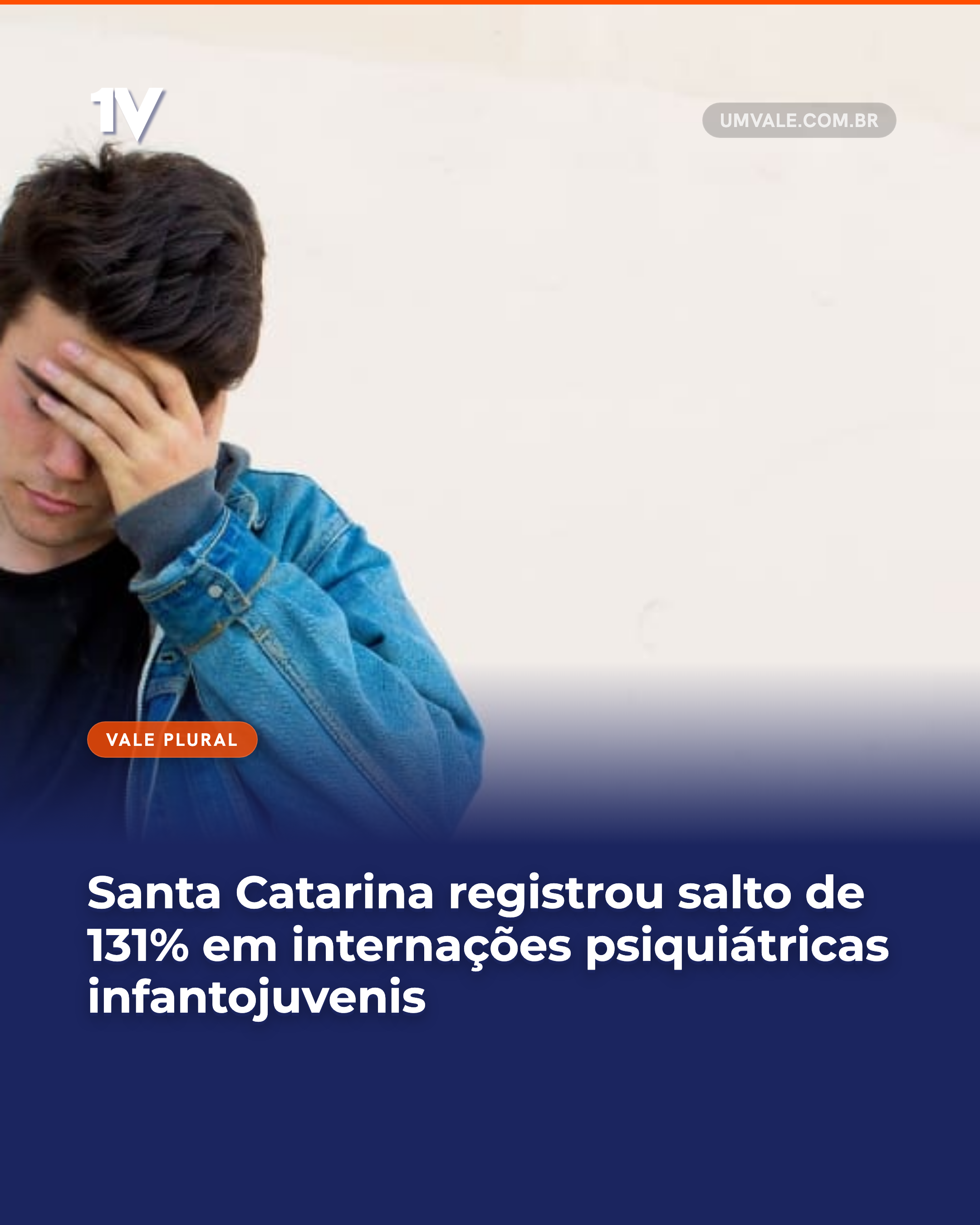 Santa Catarina registrou salto de 131% em internações psiquiátricas infantojuvenis