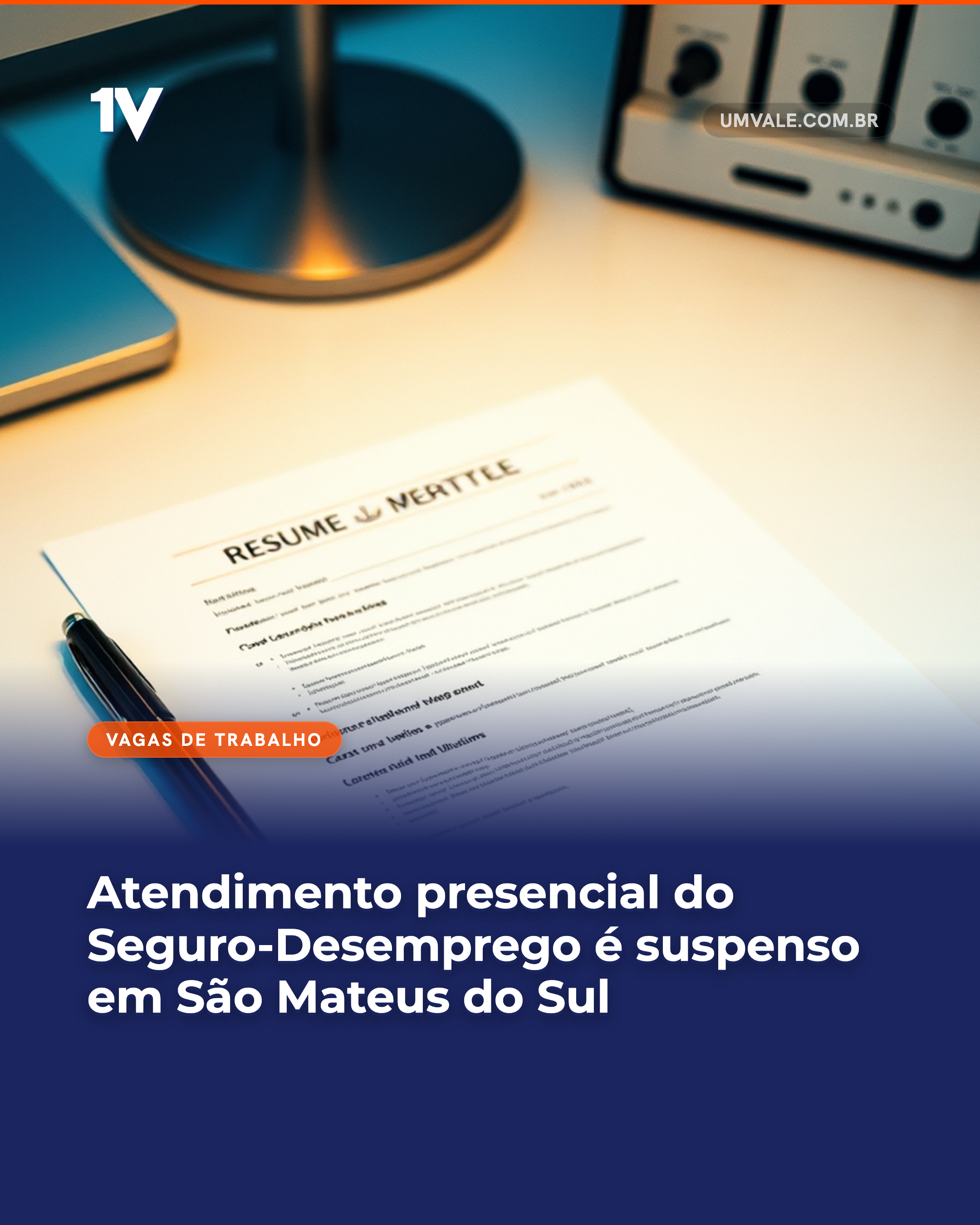 Atendimento presencial do Seguro-Desemprego é suspenso em São Mateus do Sul