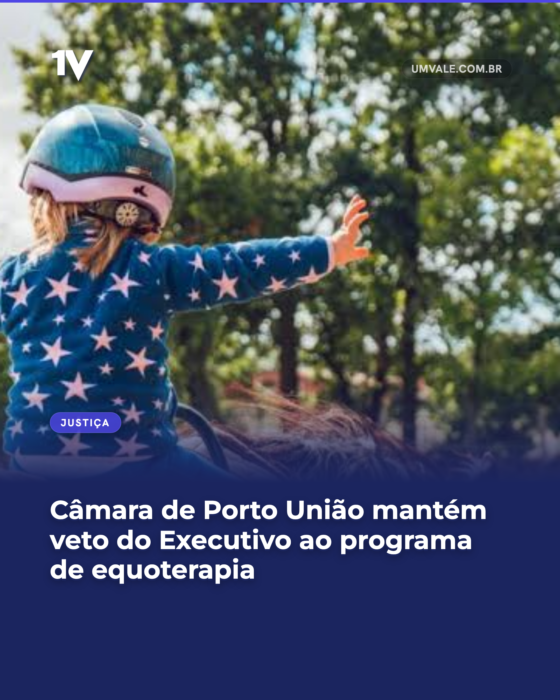 Câmara de Porto União mantém veto do Executivo ao programa de equoterapia