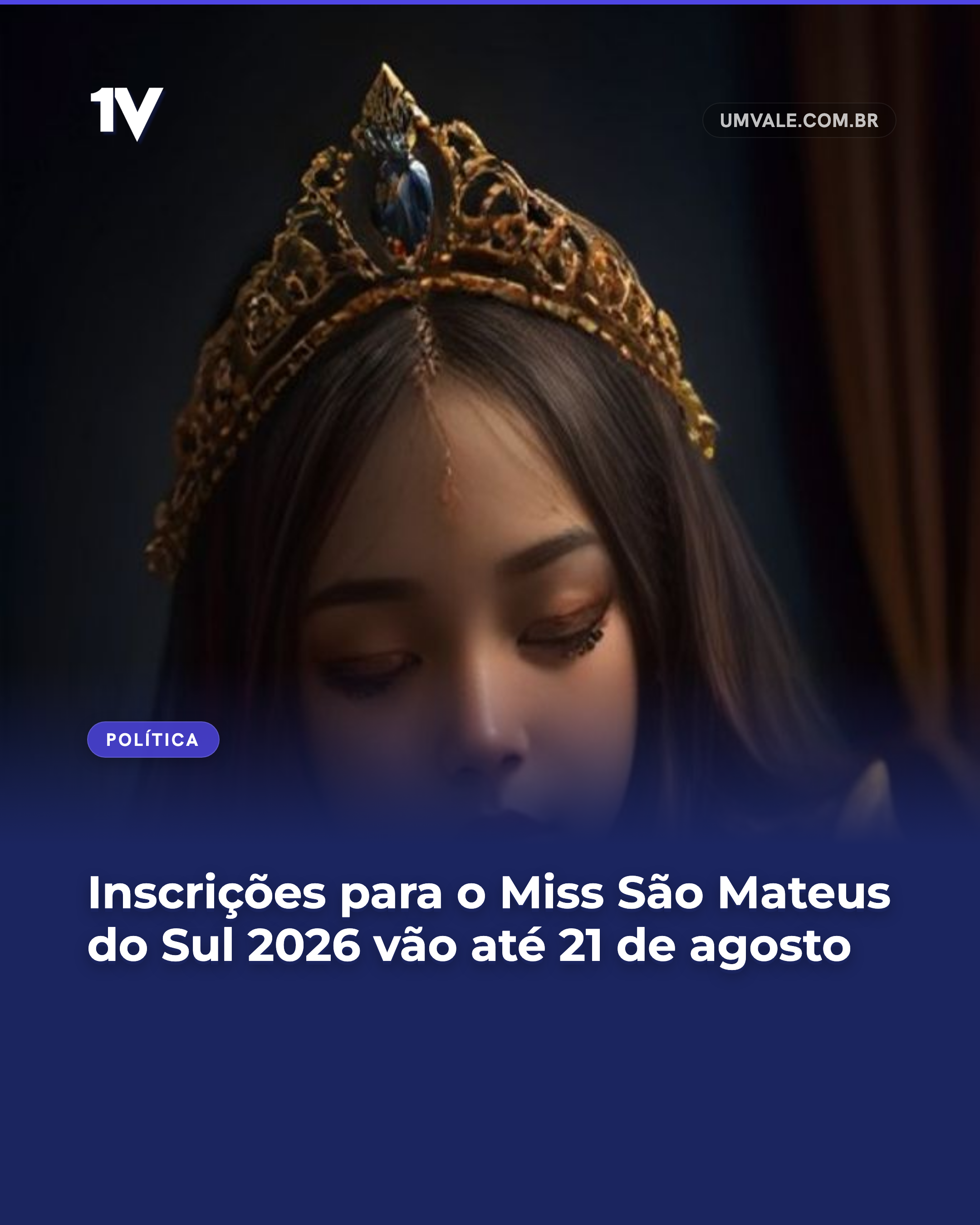 Inscrições para o Miss São Mateus do Sul 2026 vão até 21 de agosto