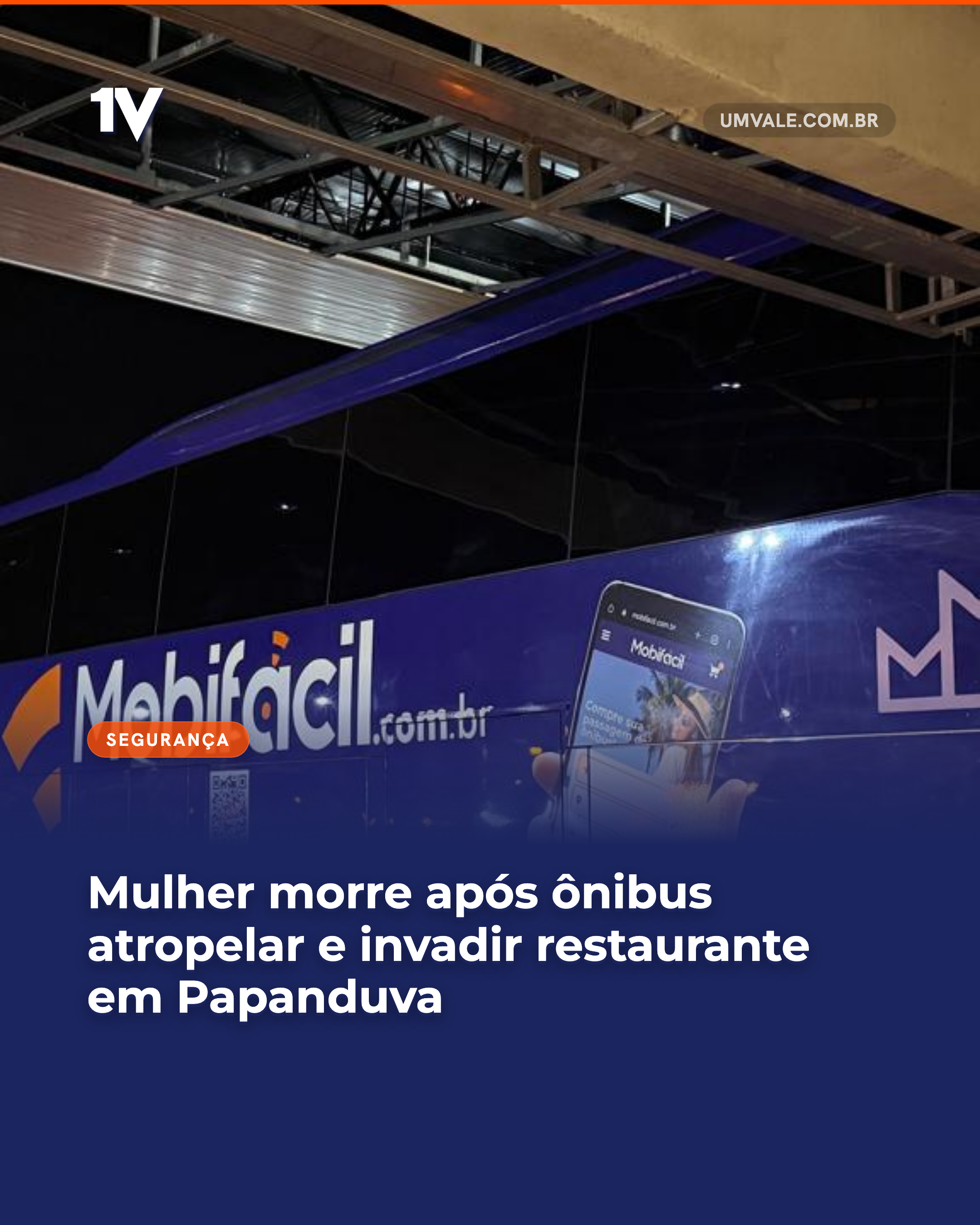 Mulher morre após ônibus atropelar e invadir restaurante em Papanduva