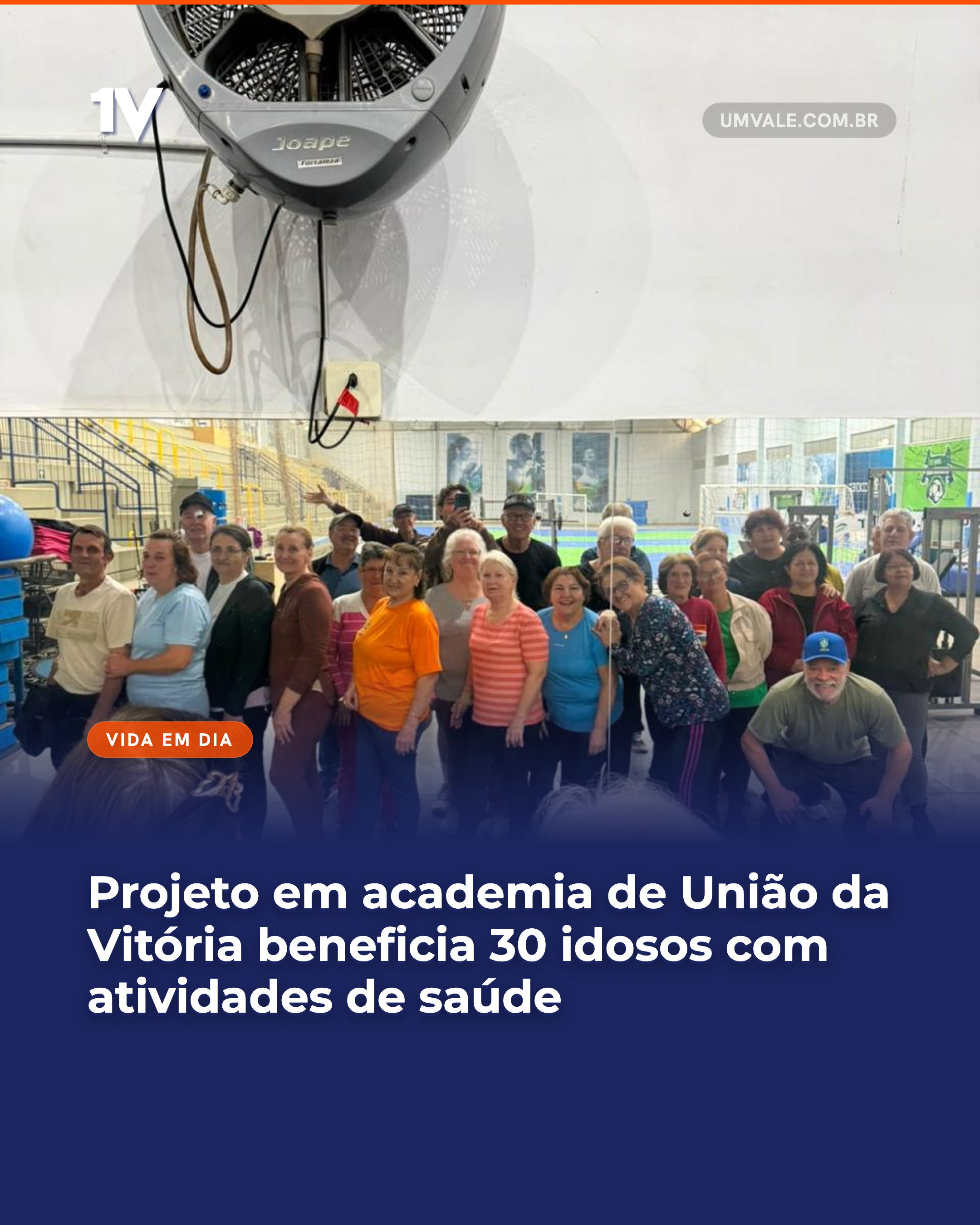Projeto em academia de União da Vitória beneficia 30 idosos com atividades de saúde