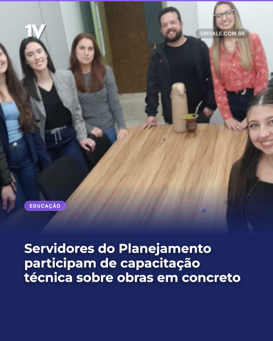 Servidores do Planejamento participam de capacitação técnica sobre obras em concreto