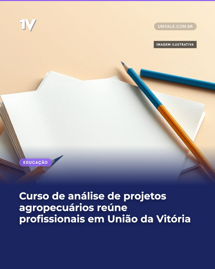 Curso de análise de projetos agropecuários reúne profissionais em União da Vitória