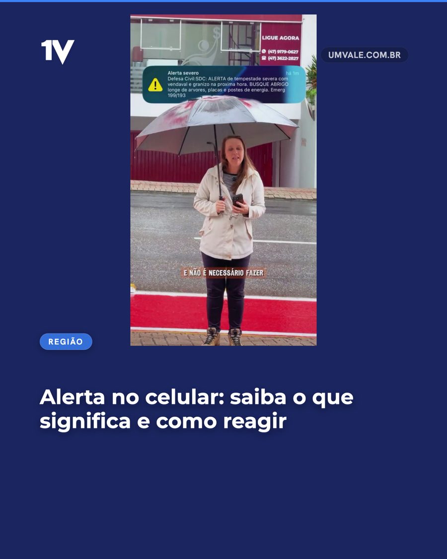 Alerta no celular: saiba o que significa e como reagir
