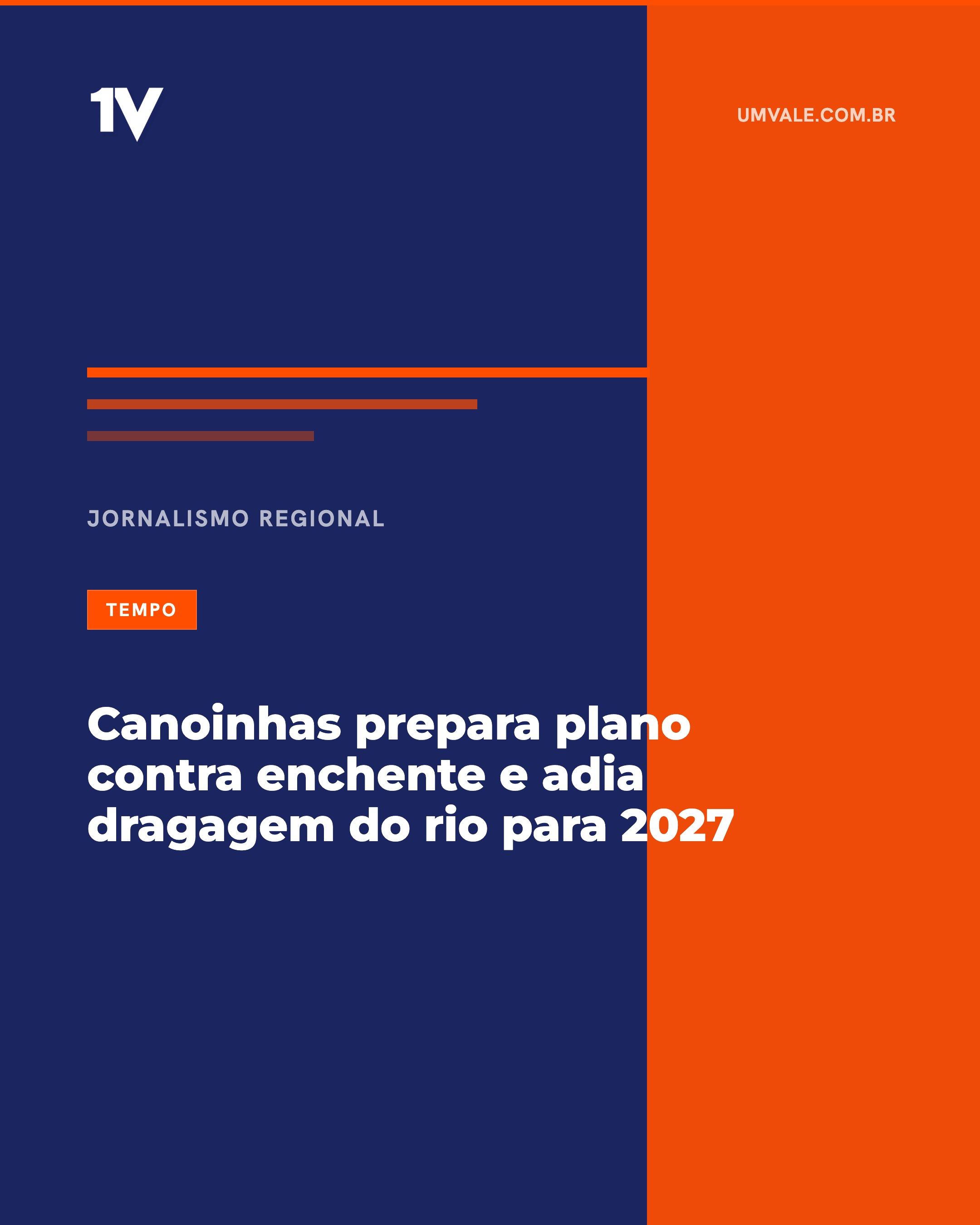 Canoinhas prepara plano contra enchente e adia dragagem do rio para 2027