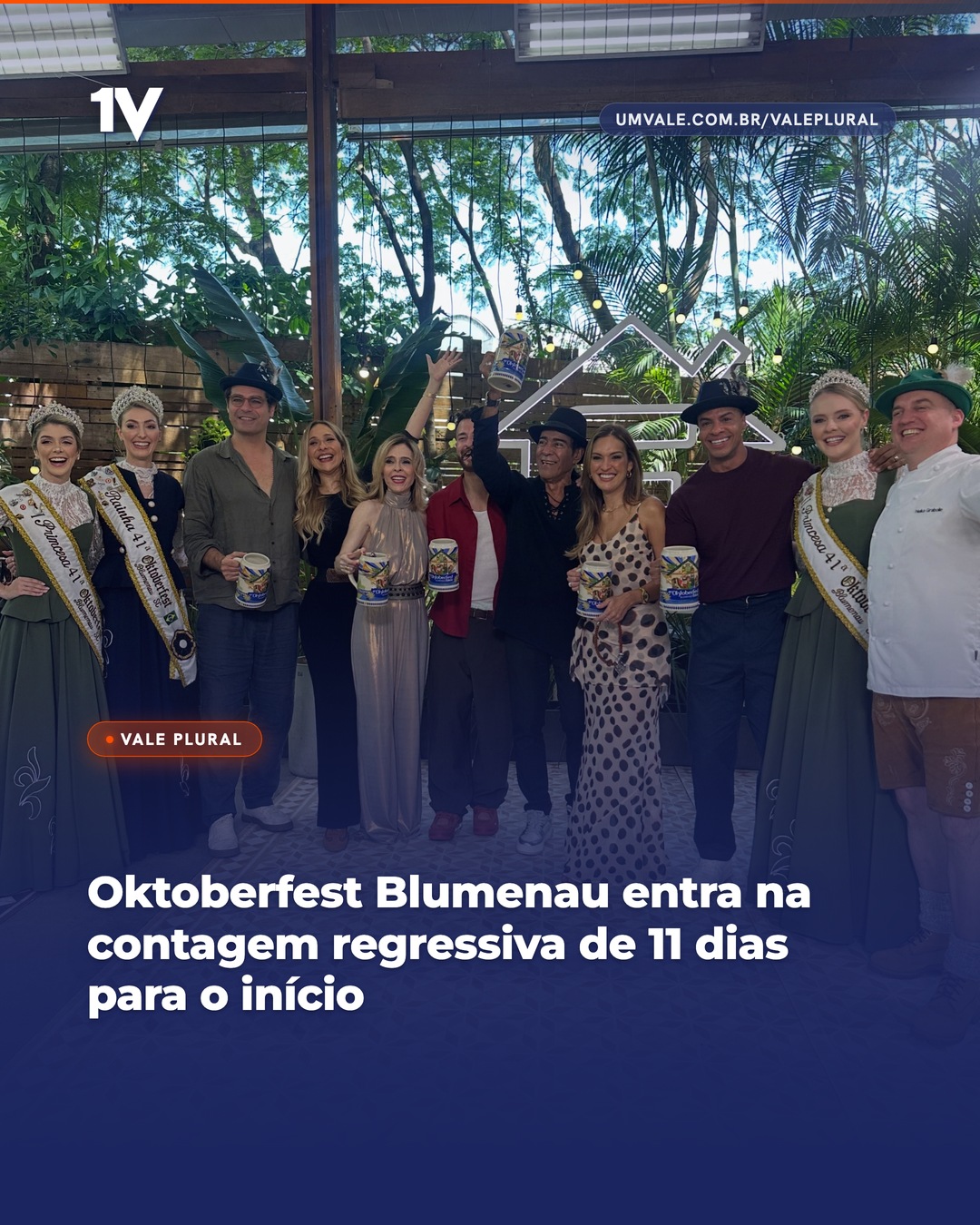 Oktoberfest Blumenau entra na contagem regressiva de 11 dias para o início