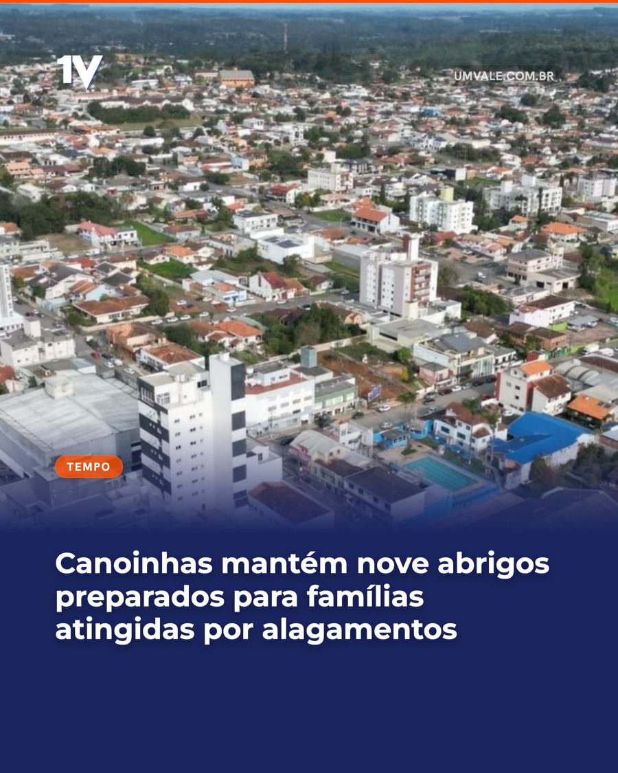 Canoinhas mantém nove abrigos preparados para famílias atingidas por alagamentos