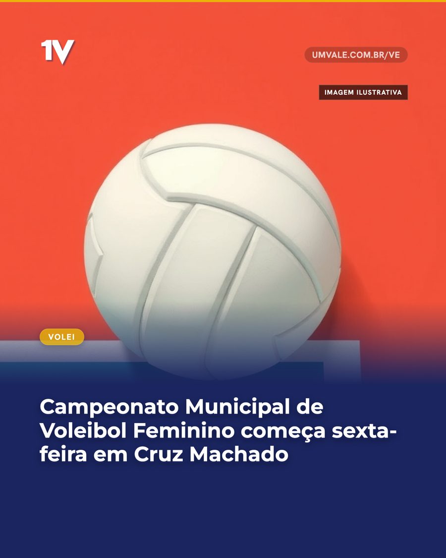 Campeonato Municipal de Voleibol Feminino começa sexta-feira em Cruz Machado