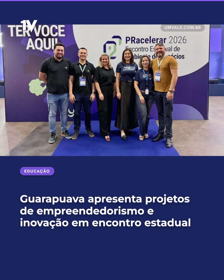 Guarapuava apresenta projetos de empreendedorismo e inovação em encontro estadual