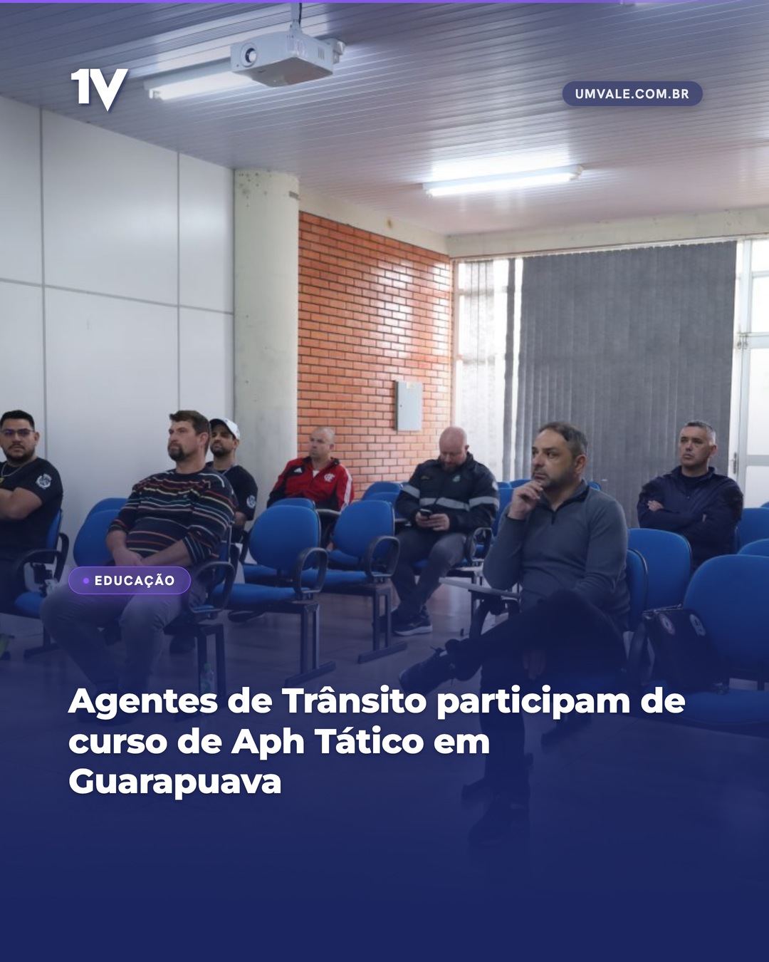 Agentes de Trânsito participam de curso de Aph Tático em Guarapuava