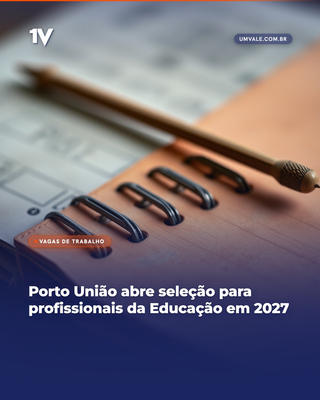 Porto União abre seleção para profissionais da Educação em 2027