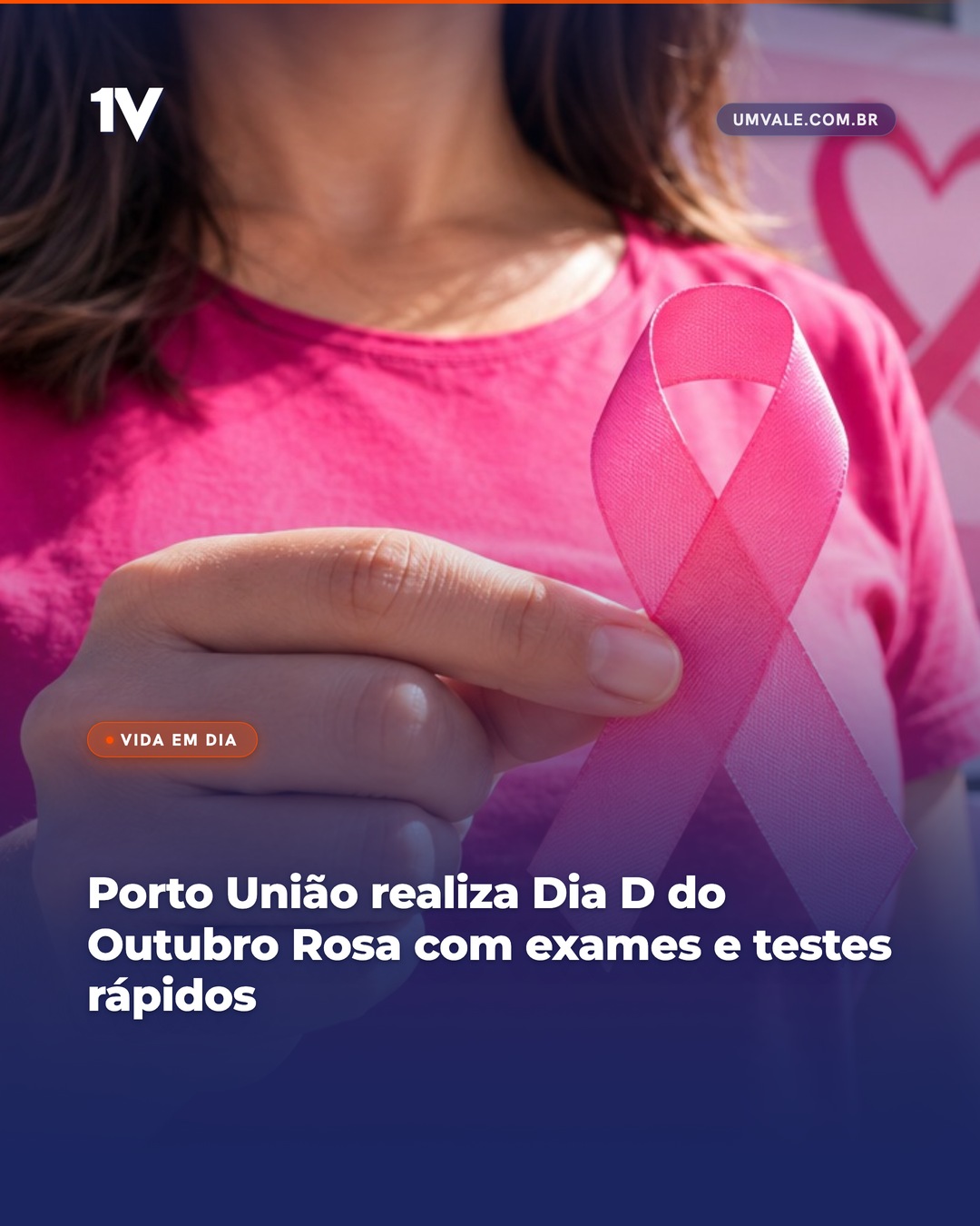 Porto União realiza Dia D do Outubro Rosa com exames e testes rápidos