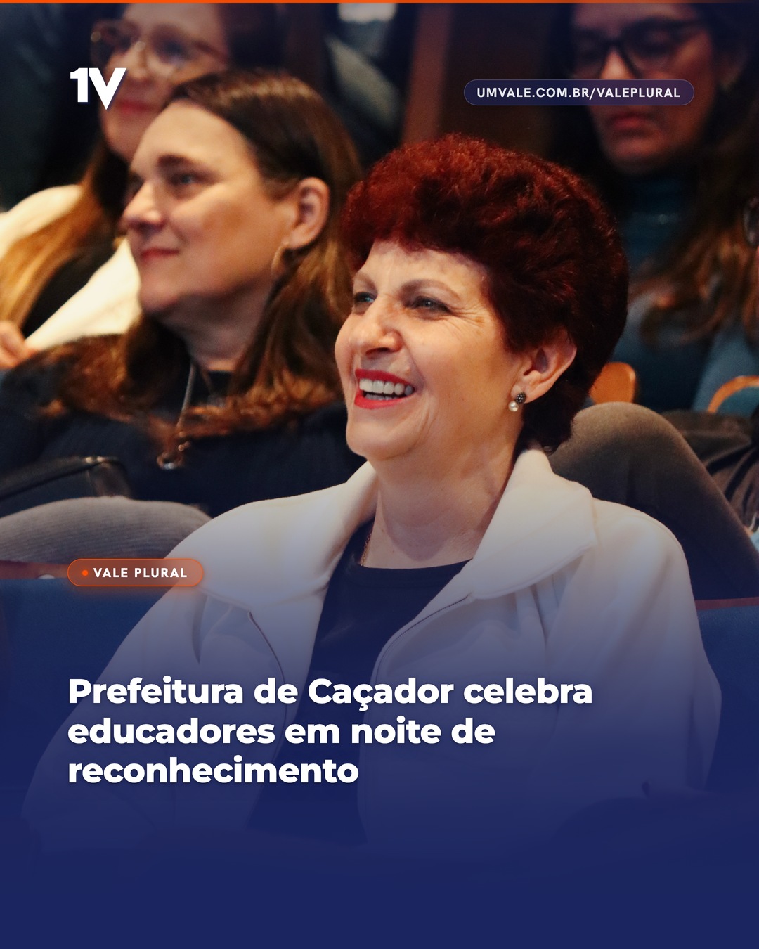 Prefeitura de Caçador celebra educadores em noite de reconhecimento